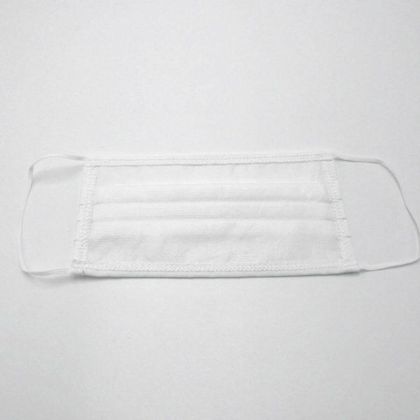 Hygienic Face Mask Contact Washable White