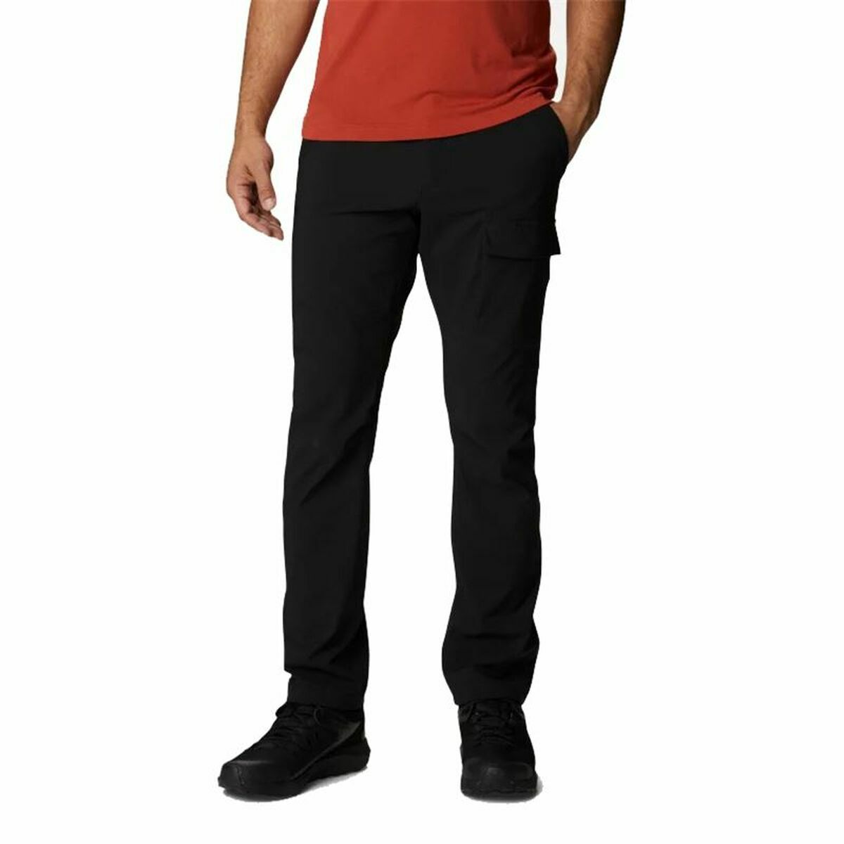 Long Sports Trousers Columbia Maxtrail Black Men 46